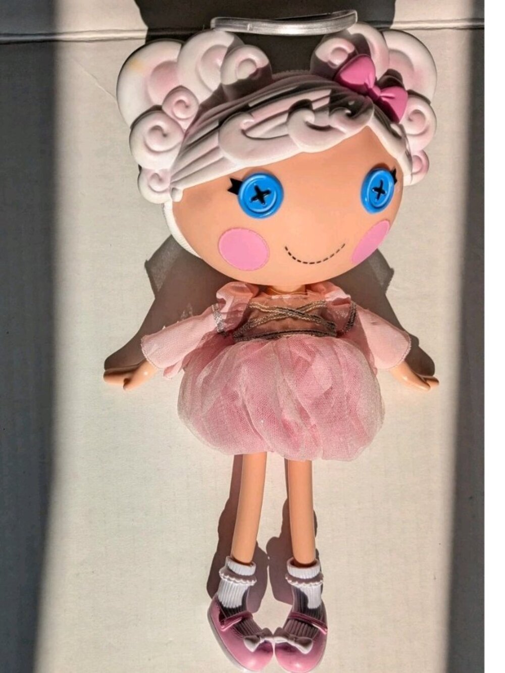 Lalaloopsy Cloud E. Sky 12" Full Size Angel Doll - Dress Shoes & Halo - NO WINGS